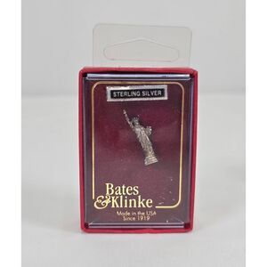 Bates & Klinke Sterling Silver Statue of Liberty Charm Pendant New York